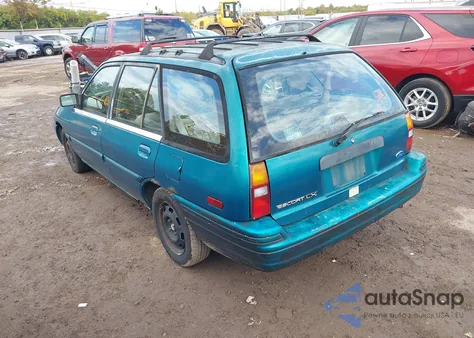 1994 Ford Escort Lx/Sport from USA, damaged, VIN 1FARP15J3RW315417